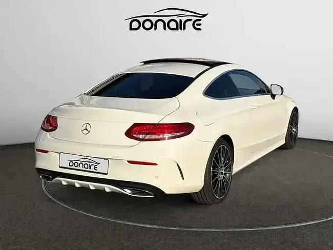 Occasion Mercedes C250 AMG line 204 PK (150 kW) 2016 Zwart Coupé