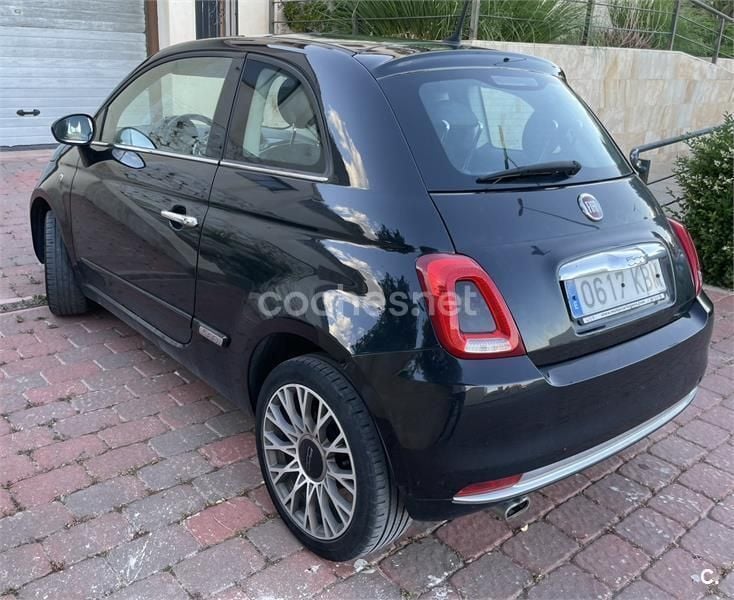 Negro Usado 2017 Fiat 500 Lounge Berlina | 8700 € (Precio justo) - Imagen 1/3