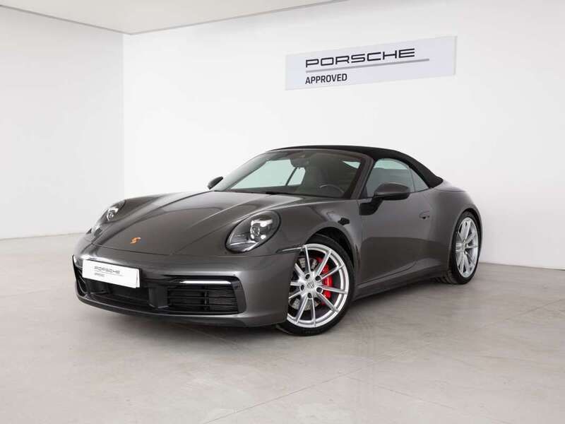 Gris Usado 2021 Porsche 911 Carrera 4S Cabriolet Descapotable | 159.900 € (Caro) - Imagen 1/4