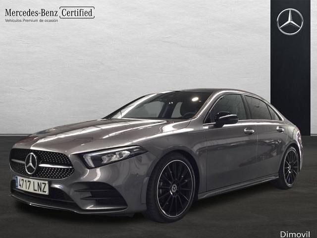 Usado Mercedes A200 150 CV (110 kW) 2020 Gris montaña Berlina