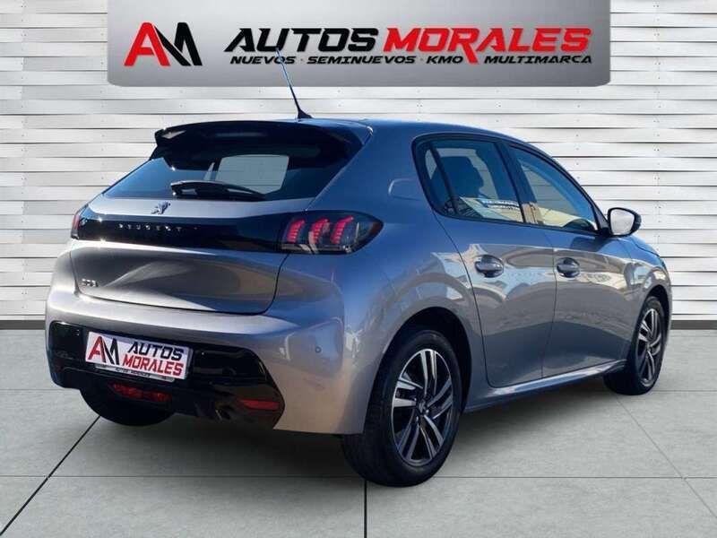 Usado Peugeot 208 Allure 102 CV (75 kW) 2020 Gris Utilitario
