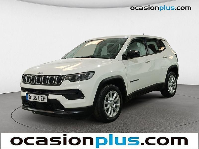 Negro Usado 2022 Jeep Compass Longitude SUV | 19.364 € (Precio justo) - Imagen 1/4