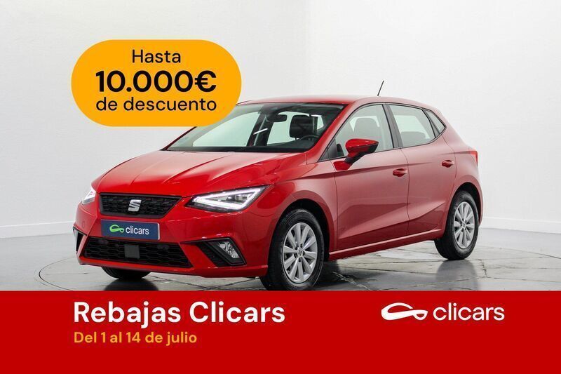 Rojo Usado 2023 Seat Ibiza Style Berlina | 15.390 € (Precio justo) - Imagen 1/4