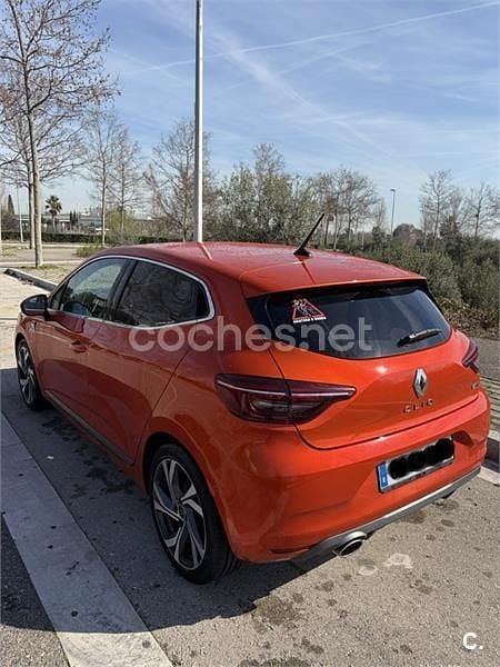 Usado Renault Clio V RS Line 100 CV (73 kW) 2020 Naranja Berlina