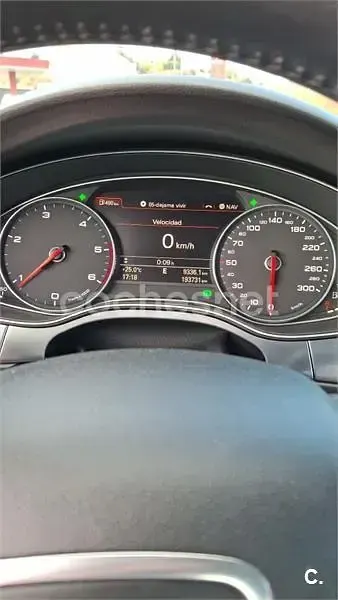 Usado Audi A6 177 CV (130 kW) 2014 Negro Berlina