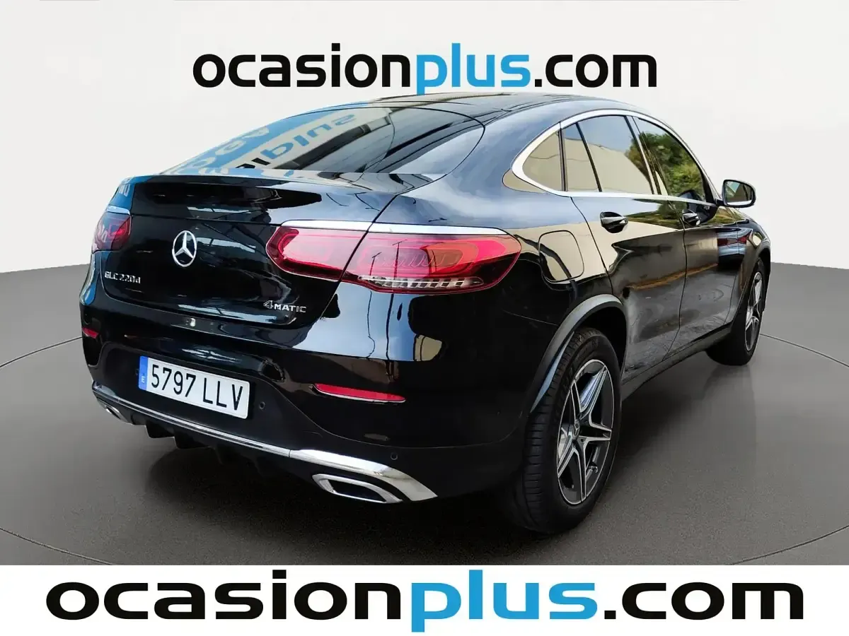 Usado Mercedes GLC43 AMG 194 CV (142 kW) 2020 Negro SUV