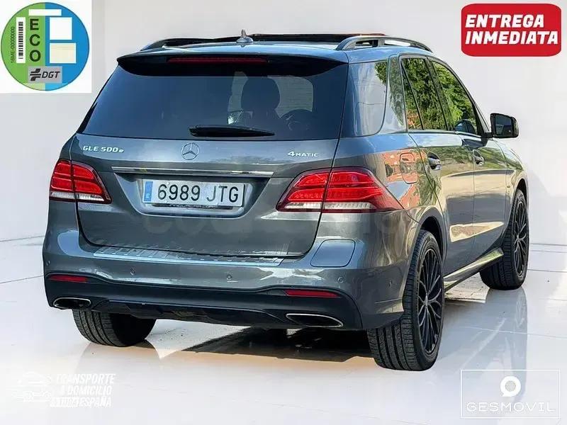 Usado Mercedes GLE500 442 CV (325 kW) 2016 Gris / plata SUV