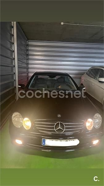 Negro Usado 2007 Mercedes CLK200 Avantgarde Coupe | 3000 € - Imagen 1/1
