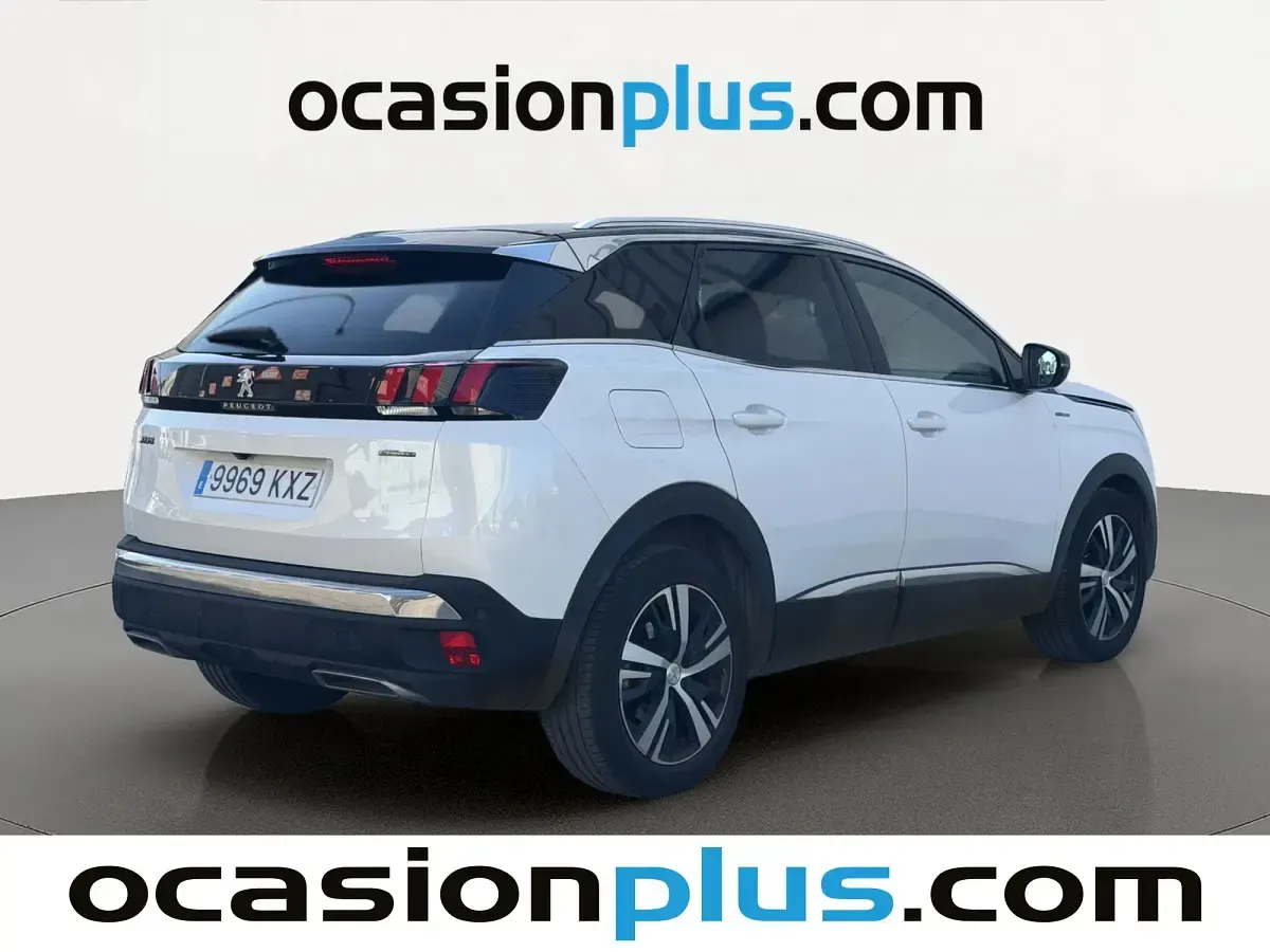 Usado Peugeot 3008 GT-line 131 CV (96 kW) 2019 Blanco SUV