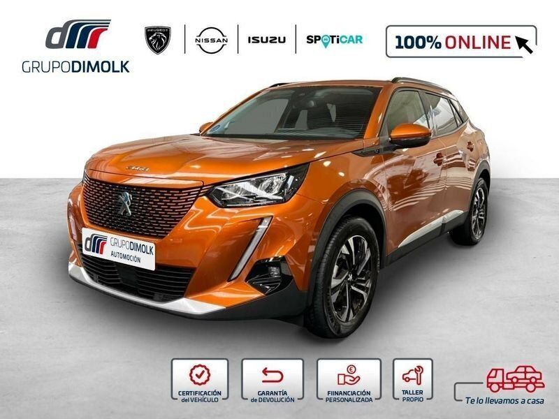 Naranja Usado 2021 Peugeot e-2008 Allure SUV | 26.600 € (Super precio) - Imagen 1/4