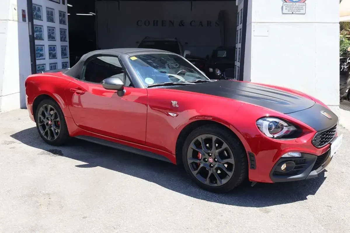 Usado Abarth 124 Spider 170 CV (125 kW) 2016 Rojo Descapotable