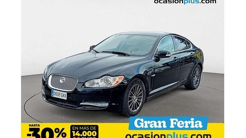 Negro Usado 2009 Jaguar XF Luxury Berlina | 2750 € - Imagen 1/4
