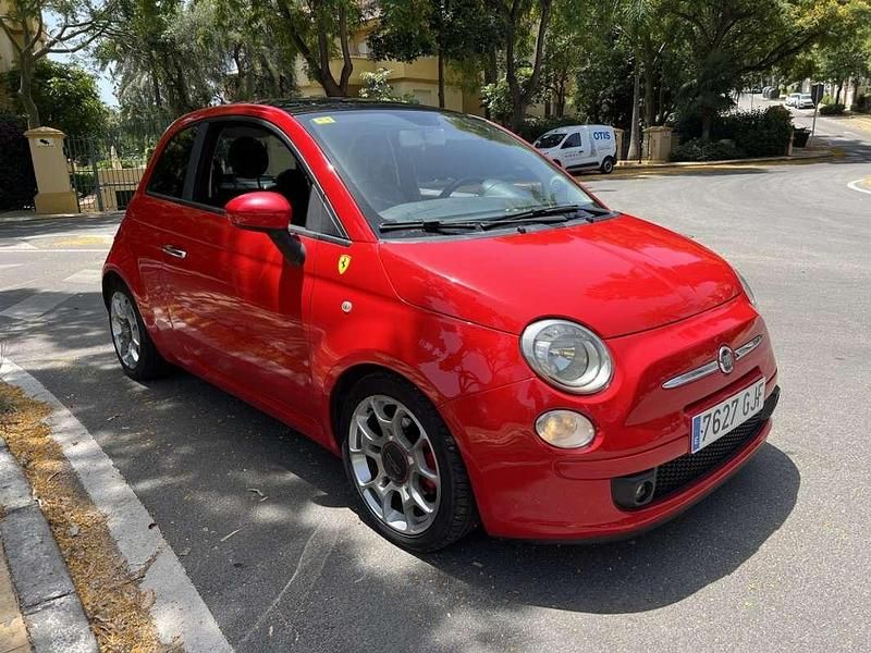 Usado Fiat 500 Sport 101 CV (74 kW) 2008 Rojo Utilitario