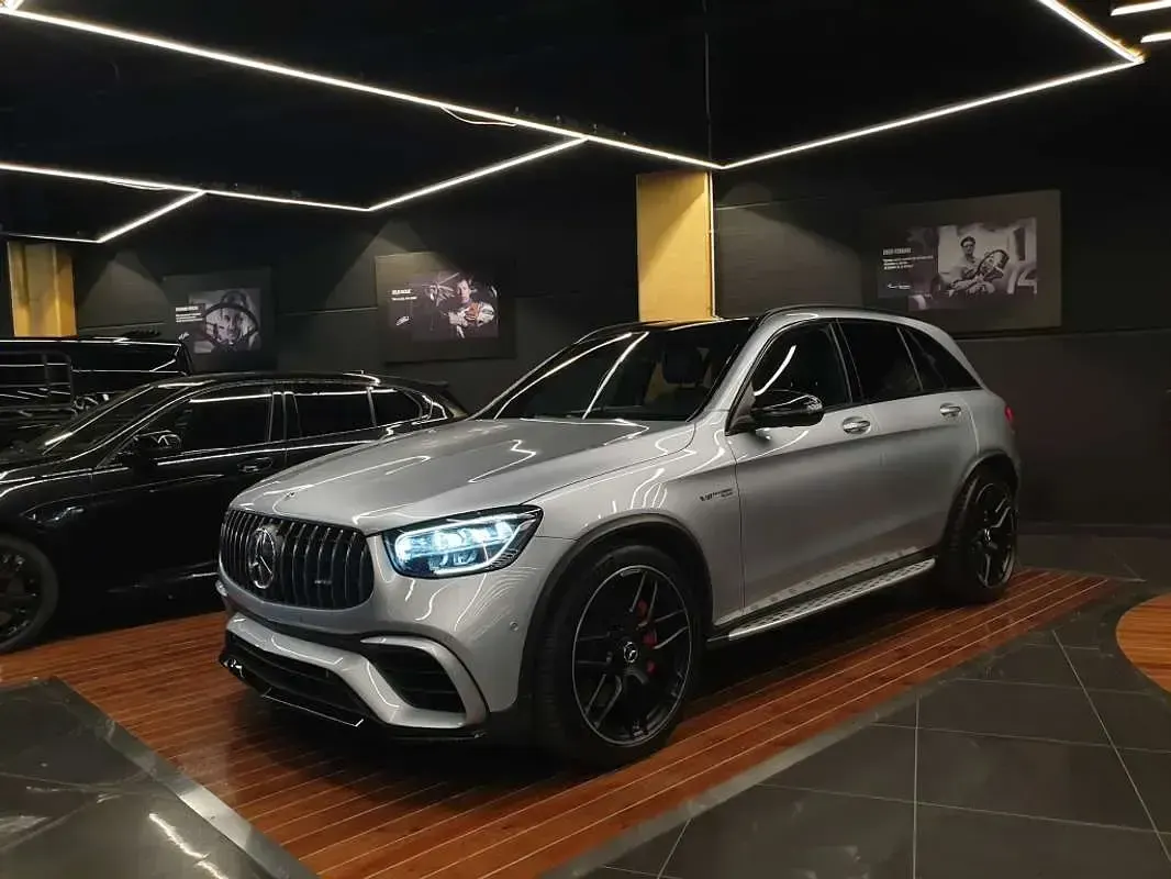 Usado Mercedes GLC63 AMG AMG 510 CV (375 kW) 2022 Gris SUV