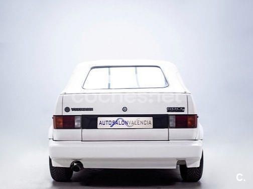 Usado VW Golf Cabriolet 112 CV (82 kW) 1989 Blanco Descapotable