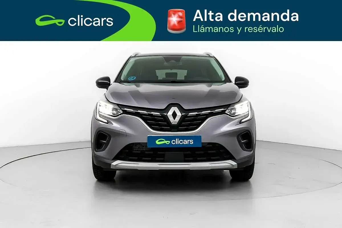 Usado Renault Captur Techno 91 CV (66 kW) 2023 Gris SUV