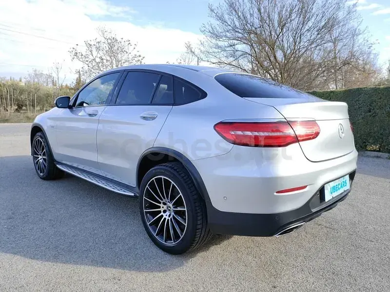 Usado Mercedes GLC350 320 CV (235 kW) 2017 Gris / plata Coupe