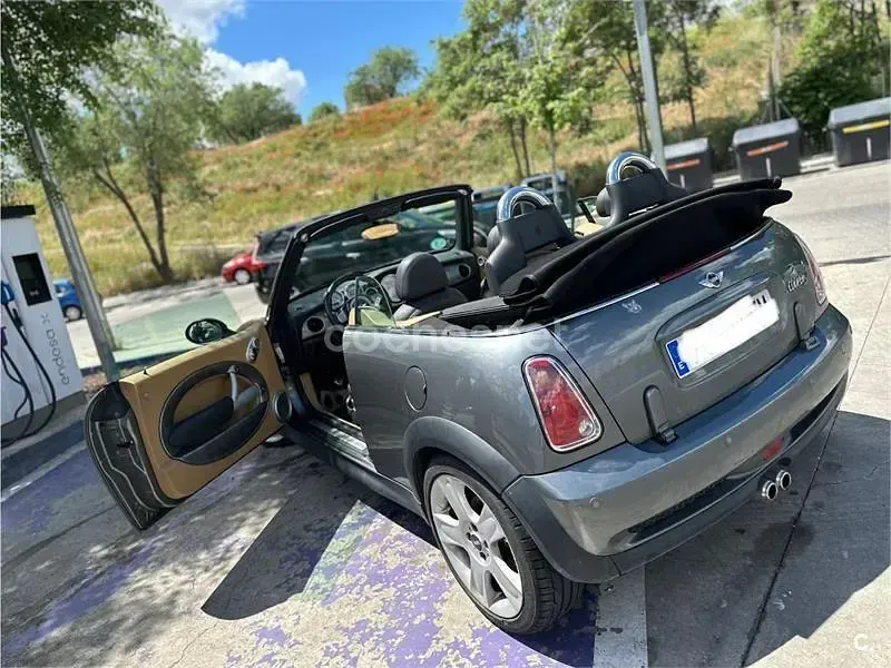Usado Mini Cooper S Cabriolet 170 CV (125 kW) 2007 Gris / plata Descapotable