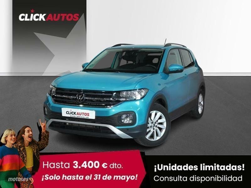Azul Usado 2023 VW T-Cross Advance SUV | 19.000 € (Precio justo) - Imagen 1/4