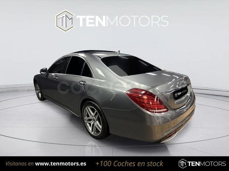 Usado Mercedes S350 258 CV (189 kW) 2017 Gris / plata Berlina