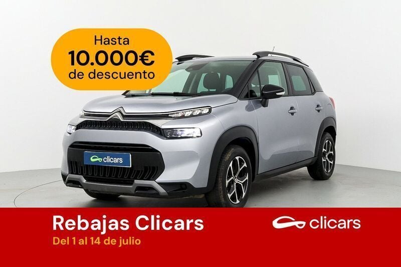 Gris Usado 2024 Citroën C3 Aircross PureTech SUV | 14.990 € (Precio justo) - Imagen 1/4
