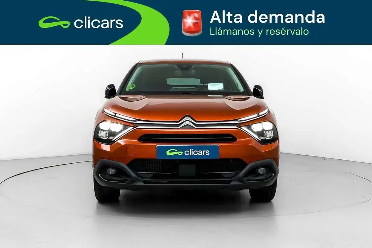 Usado Citroën C4 Feel 131 CV (96 kW) 2021 Naranja Utilitario