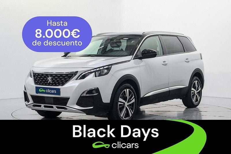 Blanco Usado 2017 Peugeot 5008 Allure SUV | 15.290 € (Precio justo) - Imagen 1/4