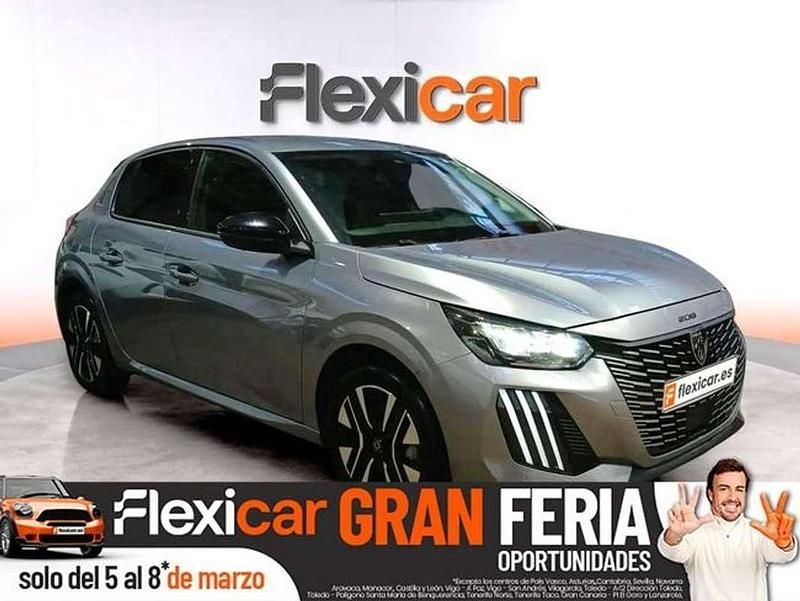 Usado Peugeot 208 Allure 110 CV (80 kW) 2025 Gris Utilitario