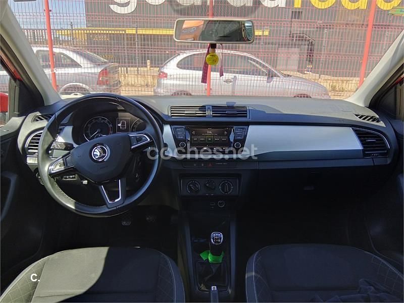Brugt Skoda Fabia 75 HK (55 kW) 2019 Rød Sedan