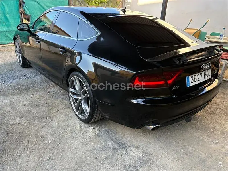 Usado Audi A7 Sportback 245 CV (180 kW) 2011 Negro Utilitario