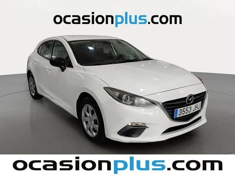 Usado Mazda 3 101 CV (74 kW) 2015 Blanco Berlina