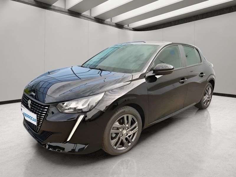 Negro Usado 2021 Peugeot 208 Active Utilitario | 11.850 € (Precio justo) - Imagen 1/4