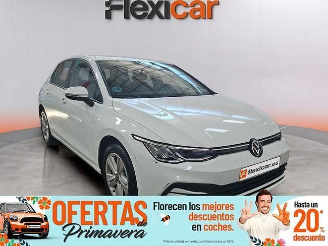 Usado VW Golf VIII Life 110 CV (80 kW) 2021 Blanco Berlina