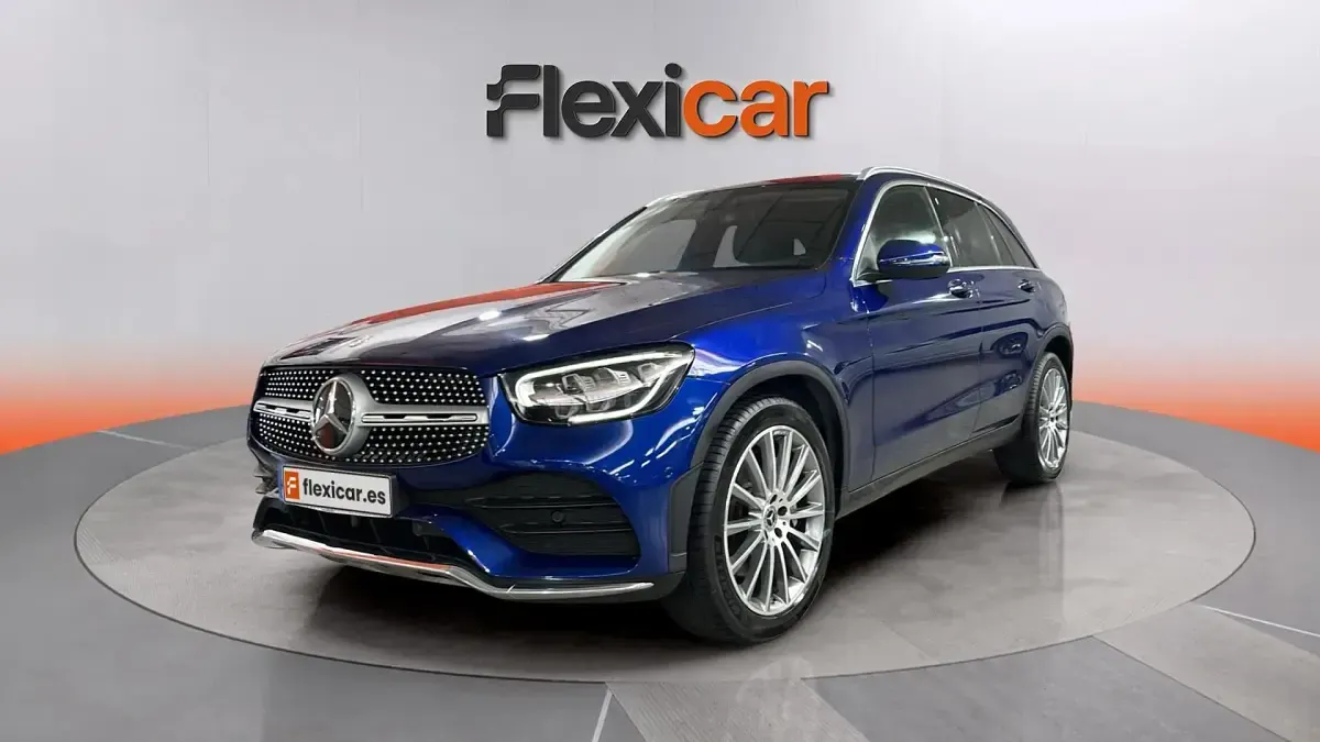 Usado Mercedes GLC200 163 CV (119 kW) 2022 Azul SUV