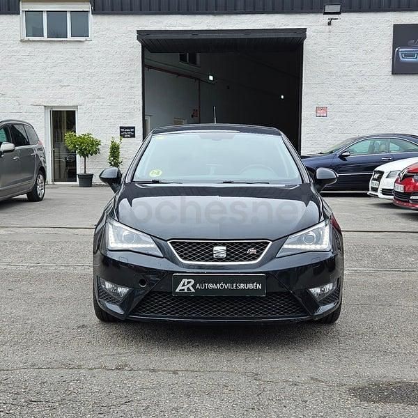 Usado Seat Ibiza FR 105 CV (77 kW) 2013 Negro Berlina