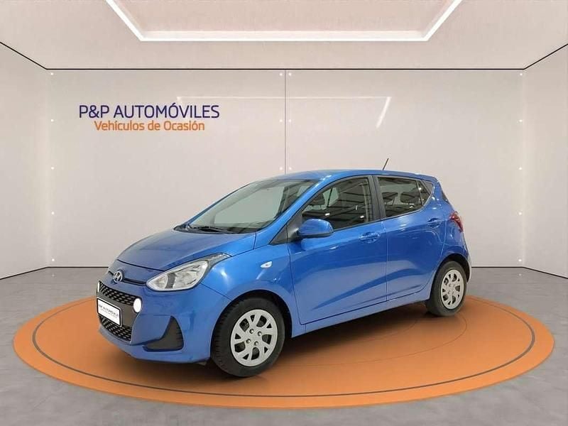 Usado Hyundai i10 GO! 67 CV (49 kW) 2020 Azul Utilitario