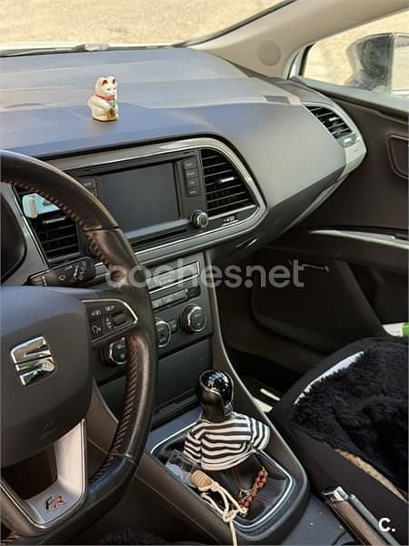 Usado Seat Leon FR 150 CV (110 kW) 2013 Blanco Berlina