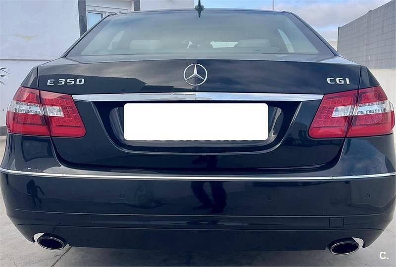 Negro Usado 2009 Mercedes E350 Berlina | 18.000 € (Caro) - Imagen 1/4