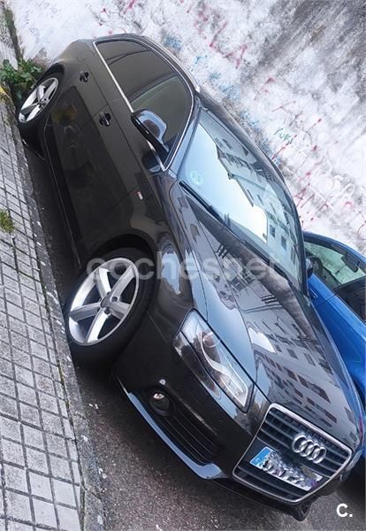 Usado Audi A4 S-Line 160 CV (117 kW) 2009 Gris / plata Familiar