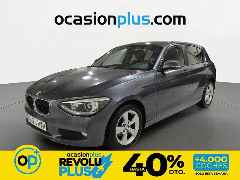 Usado BMW 118 143 CV (105 kW) 2014 Gris Utilitario