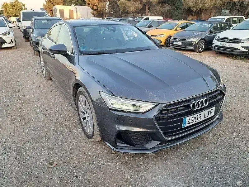 Usado Audi A7 S-Line 204 CV (150 kW) 2022 Gris Berlina