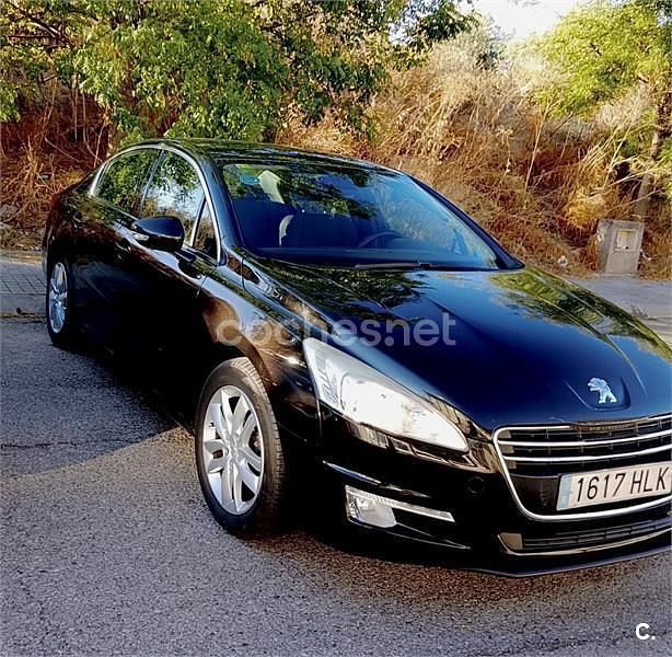 Usado Peugeot 508 Active 156 CV (114 kW) 2012 Negro Berlina