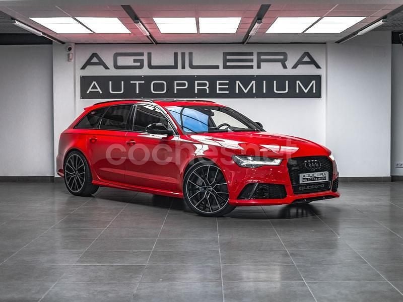 Rojo Usado 2015 Audi RS6 Advanced Familiar | 59.990 € (Caro) - Imagen 1/4