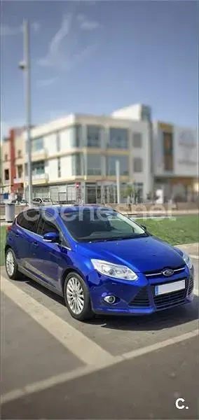 Usado Ford Focus Titanium 125 CV (91 kW) 2015 Azul Berlina