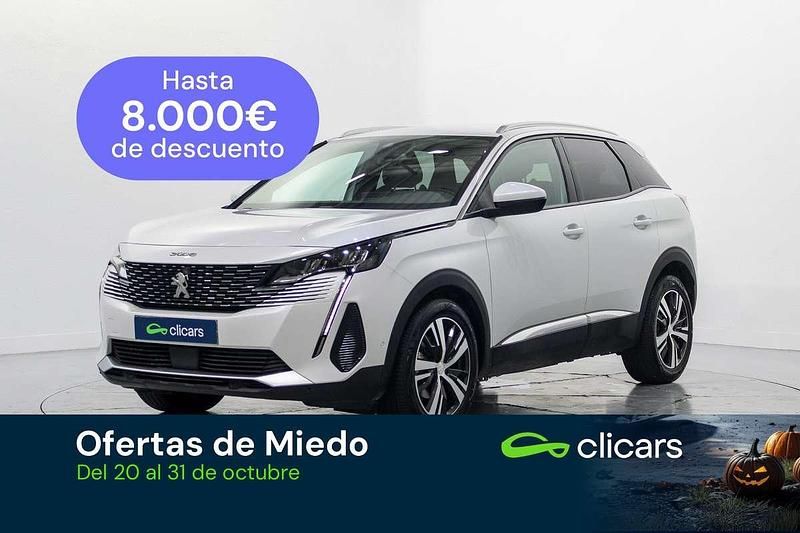 Blanco Usado 2021 Peugeot 3008 Allure SUV | 15.890 € (Super precio) - Imagen 1/4