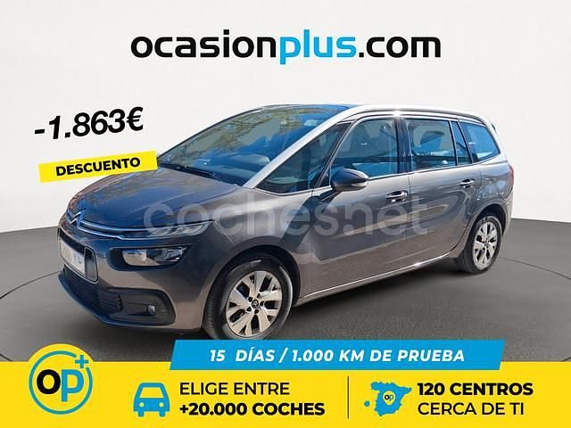Gris / plata Usado 2018 Citroën Grand C4 Picasso Live Monovolumen | 10.490 € (Precio justo) - Imagen 1/4