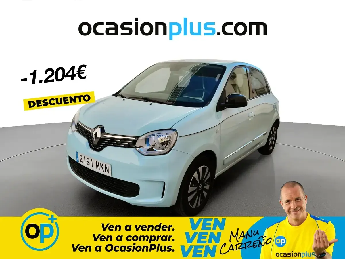 Begagnad Renault Twingo 59 kW (81 HK) 2023 Blå Halvkombi