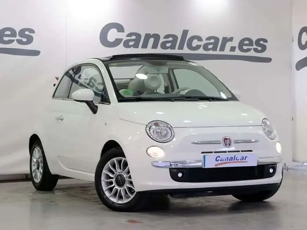 Usado Fiat 500 69 CV (50 kW) 2013 Blanco Utilitario