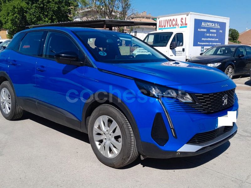 Azul Usado 2022 Peugeot 3008 Active SUV | 13.900 € (Buen precio) - Imagen 1/4