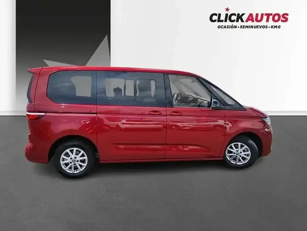 Usado VW Multivan 150 CV (110 kW) 2024 Rojo Monovolumen